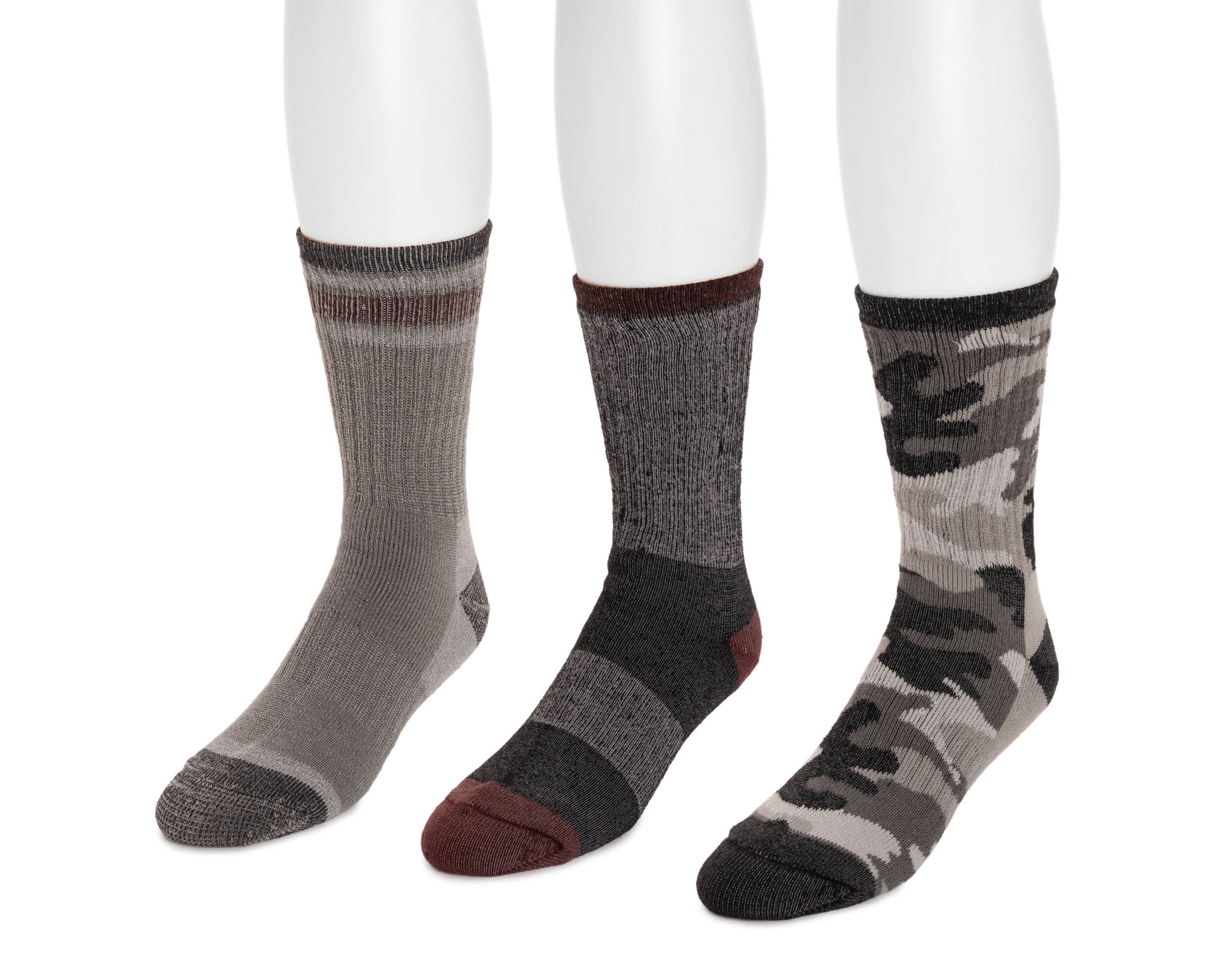 Crew Hike Heat Retainer Socks (3 Pack)