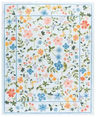 Martha Stewart Washable Collection Floral 190 Rug