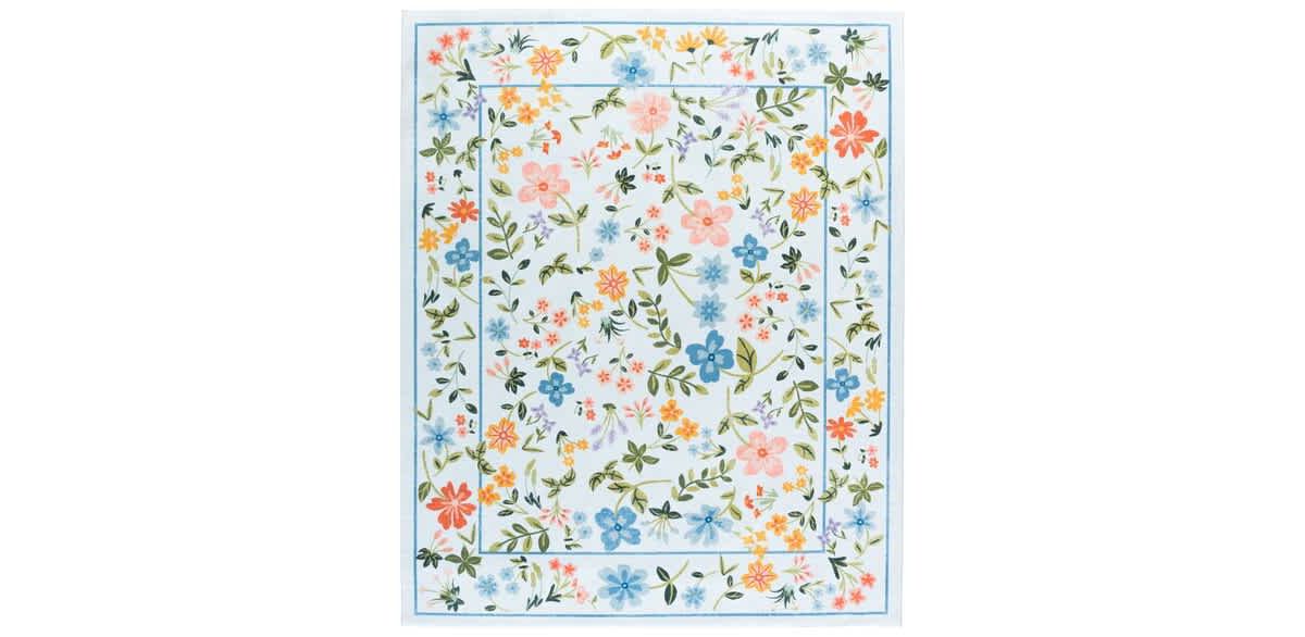 Martha Stewart Washable Collection Floral 190 Rug