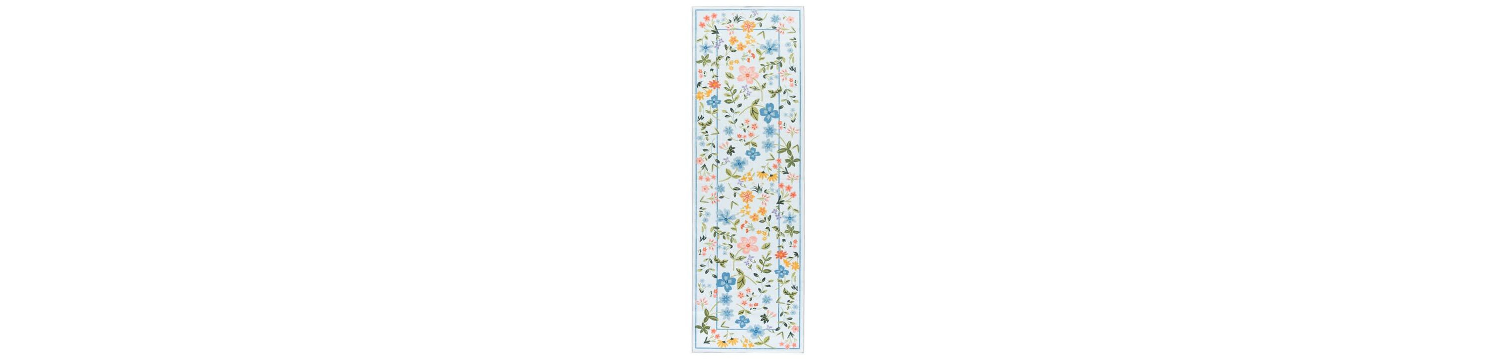 Martha Stewart Washable Collection Floral 190 Rug