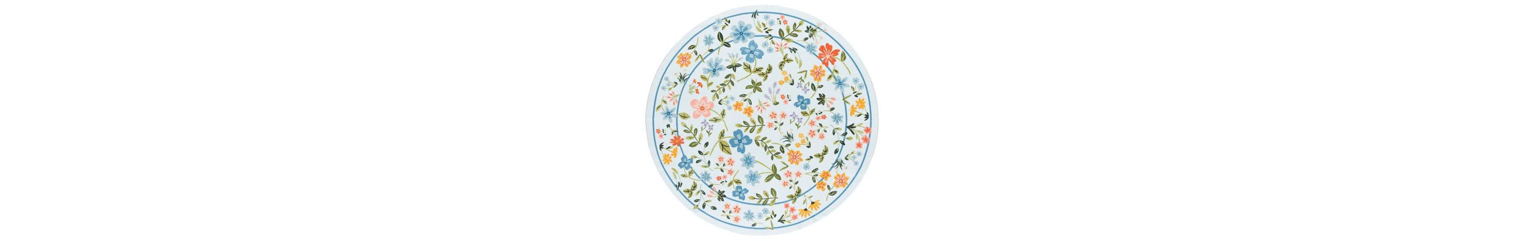 Martha Stewart Washable Collection Floral 190 Rug