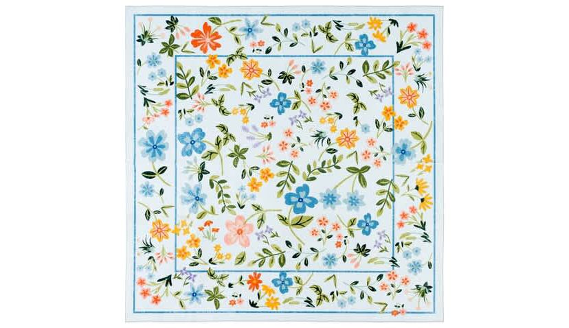 Martha Stewart Washable Collection Floral 190 Rug