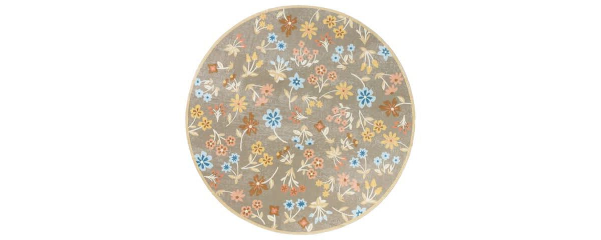 Martha Stewart Washable Collection Floral 187 Rug