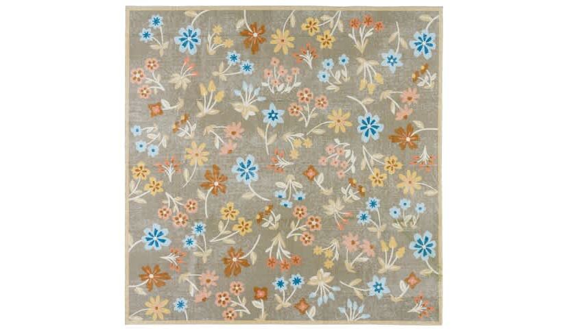 Martha Stewart Washable Collection Floral 187 Rug