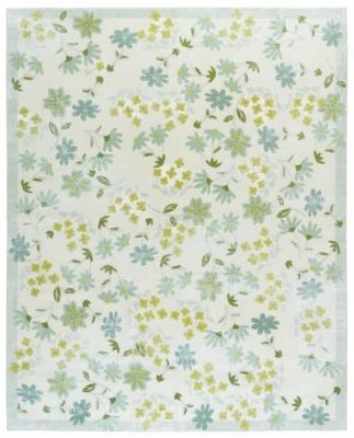 Martha Stewart Washable Collection Floral 189 Rug