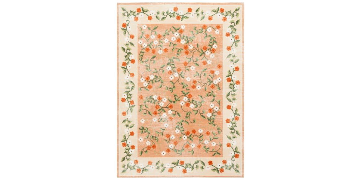Martha Stewart Washable Collection Floral 195 Rug