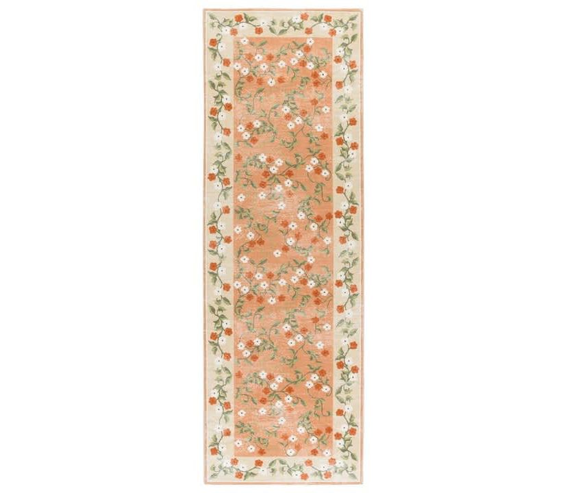 Martha Stewart Washable Collection Floral 195 Rug