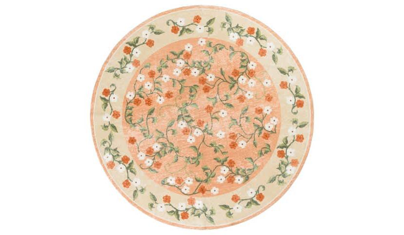 Martha Stewart Washable Collection Floral 195 Rug