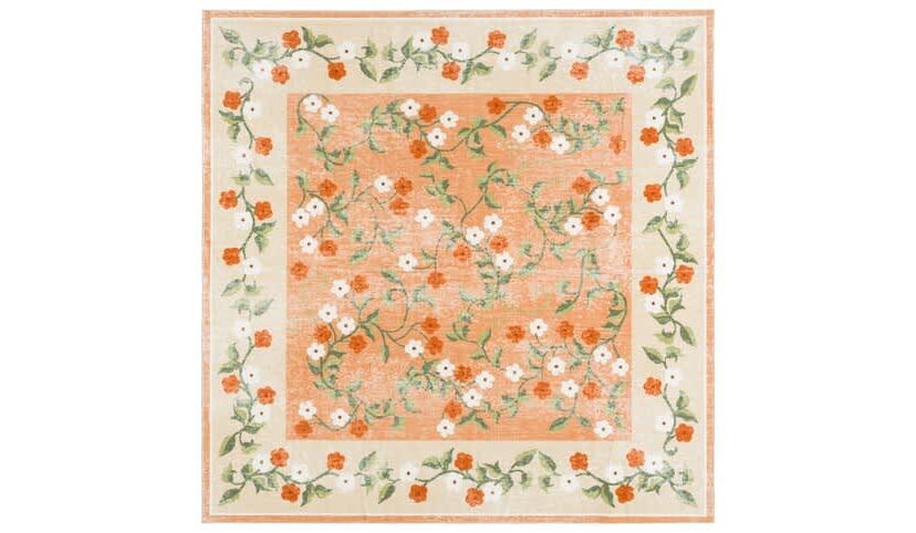 Martha Stewart Washable Collection Floral 195 Rug