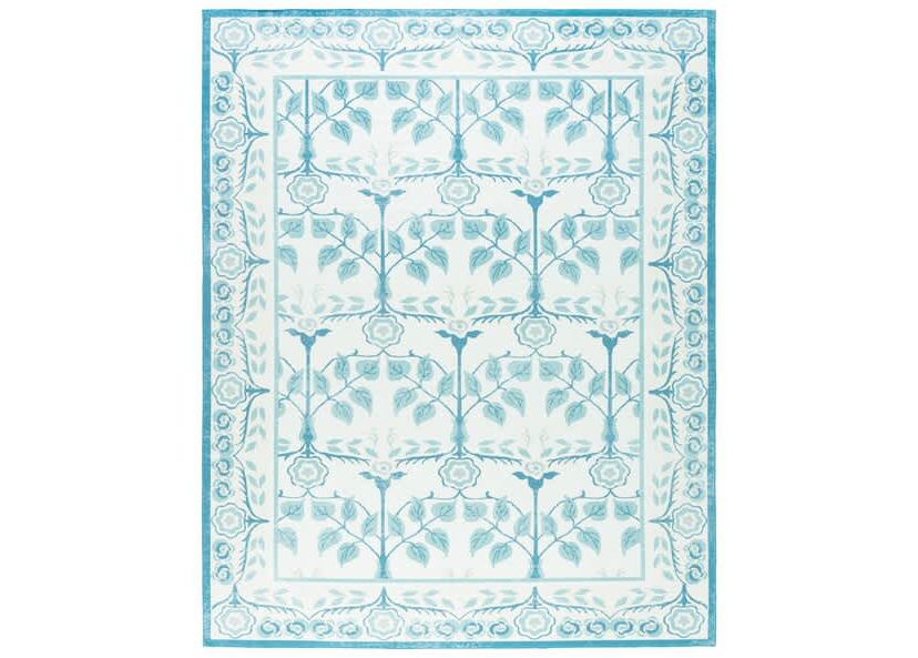 Martha Stewart Washable Collection Floral 182 Rug