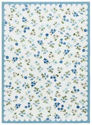 Martha Stewart Washable Collection Floral 198 Rug