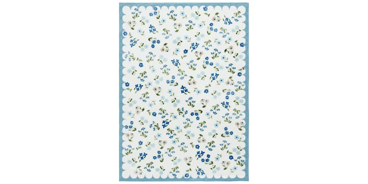 Martha Stewart Washable Collection Floral 198 Rug