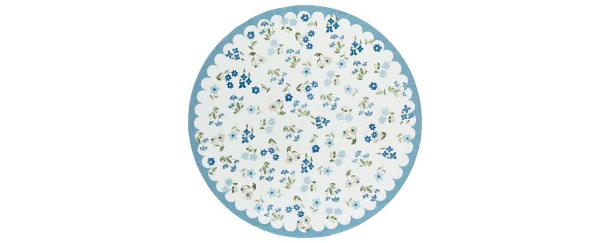 Martha Stewart Washable Collection Floral 198 Rug