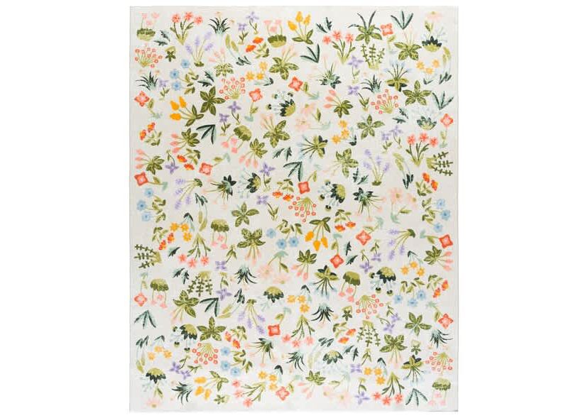 Martha Stewart Washable Collection Floral 186 Rug