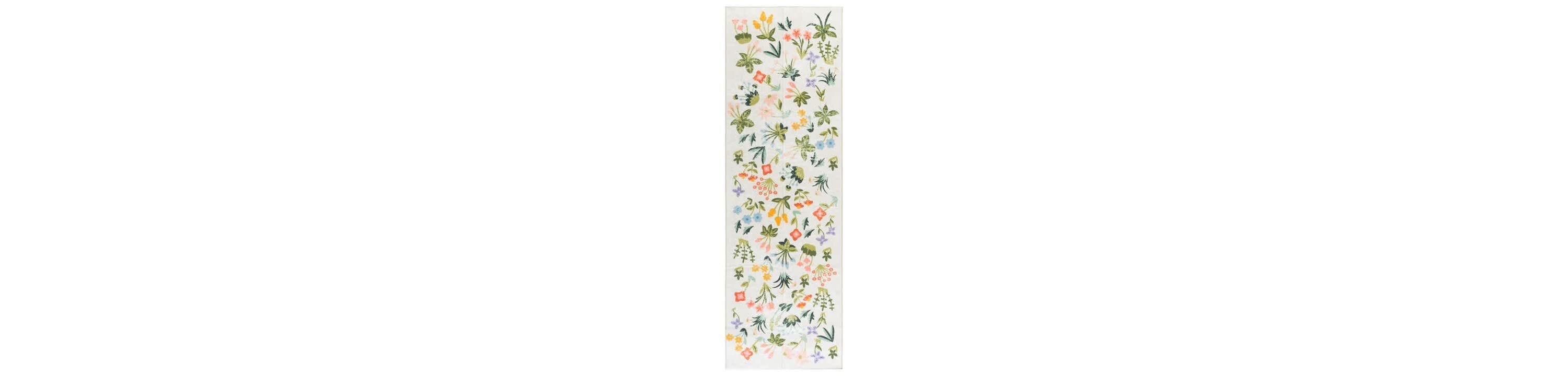 Martha Stewart Washable Collection Floral 186 Rug