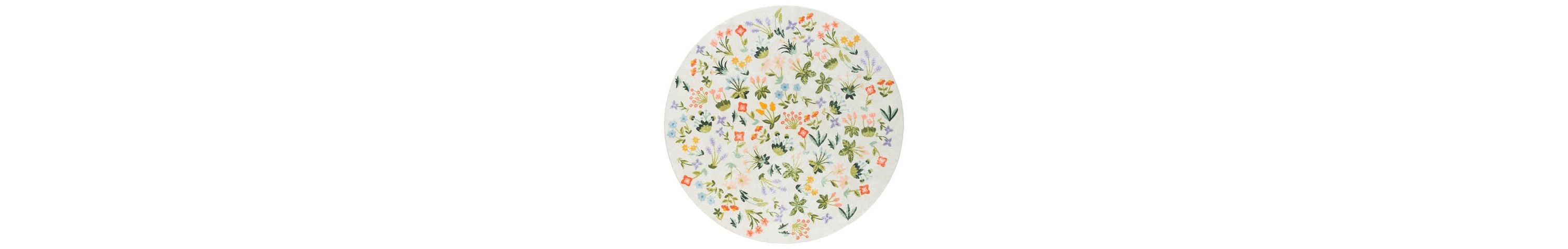 Martha Stewart Washable Collection Floral 186 Rug