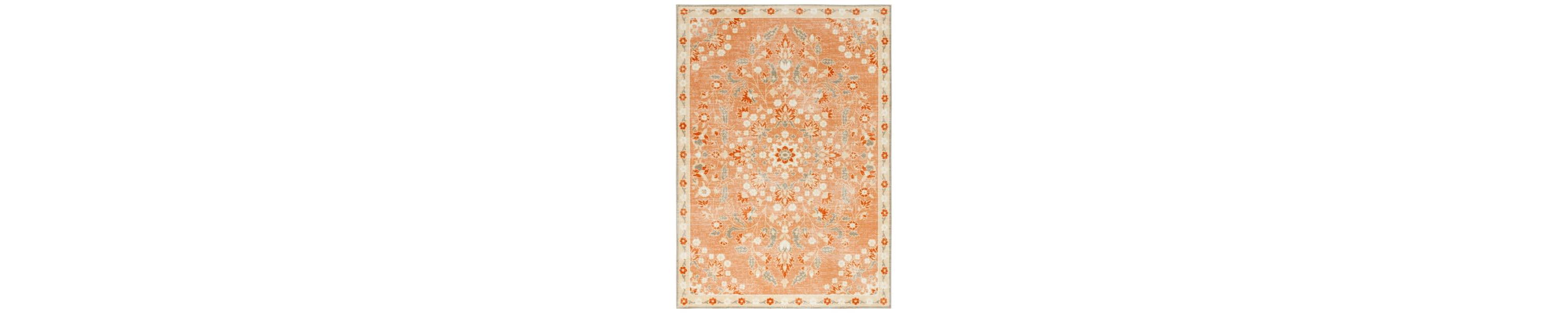 Martha Stewart Washable Collection Floral 184 Rug