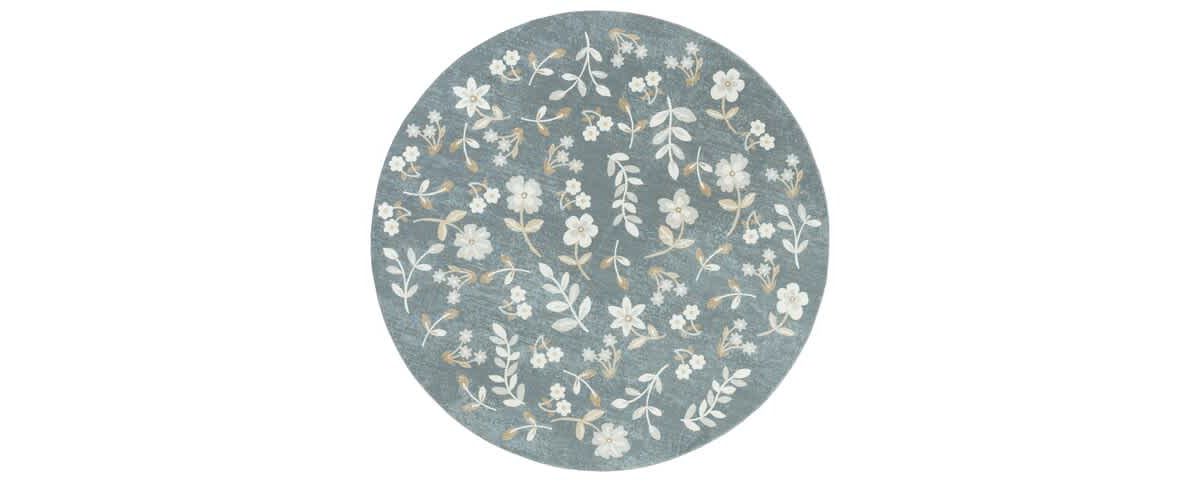 Martha Stewart Washable Collection Floral 197 Rug
