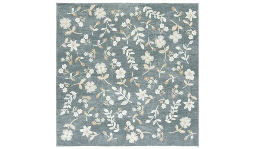 Martha Stewart Washable Collection Floral 197 Rug