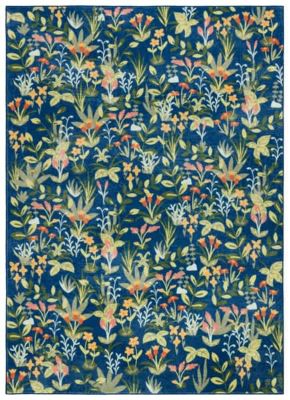 Martha Stewart Washable Collection Floral 192 Rug