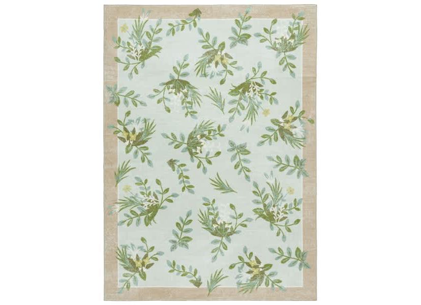 Martha Stewart Washable Collection Floral 193 Rug