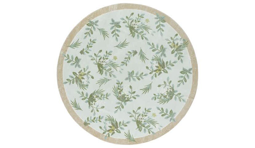 Martha Stewart Washable Collection Floral 193 Rug