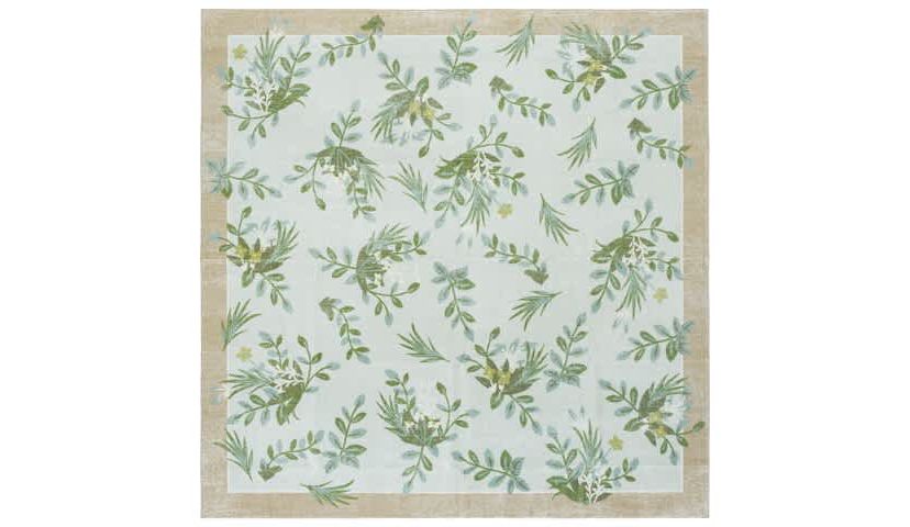 Martha Stewart Washable Collection Floral 193 Rug