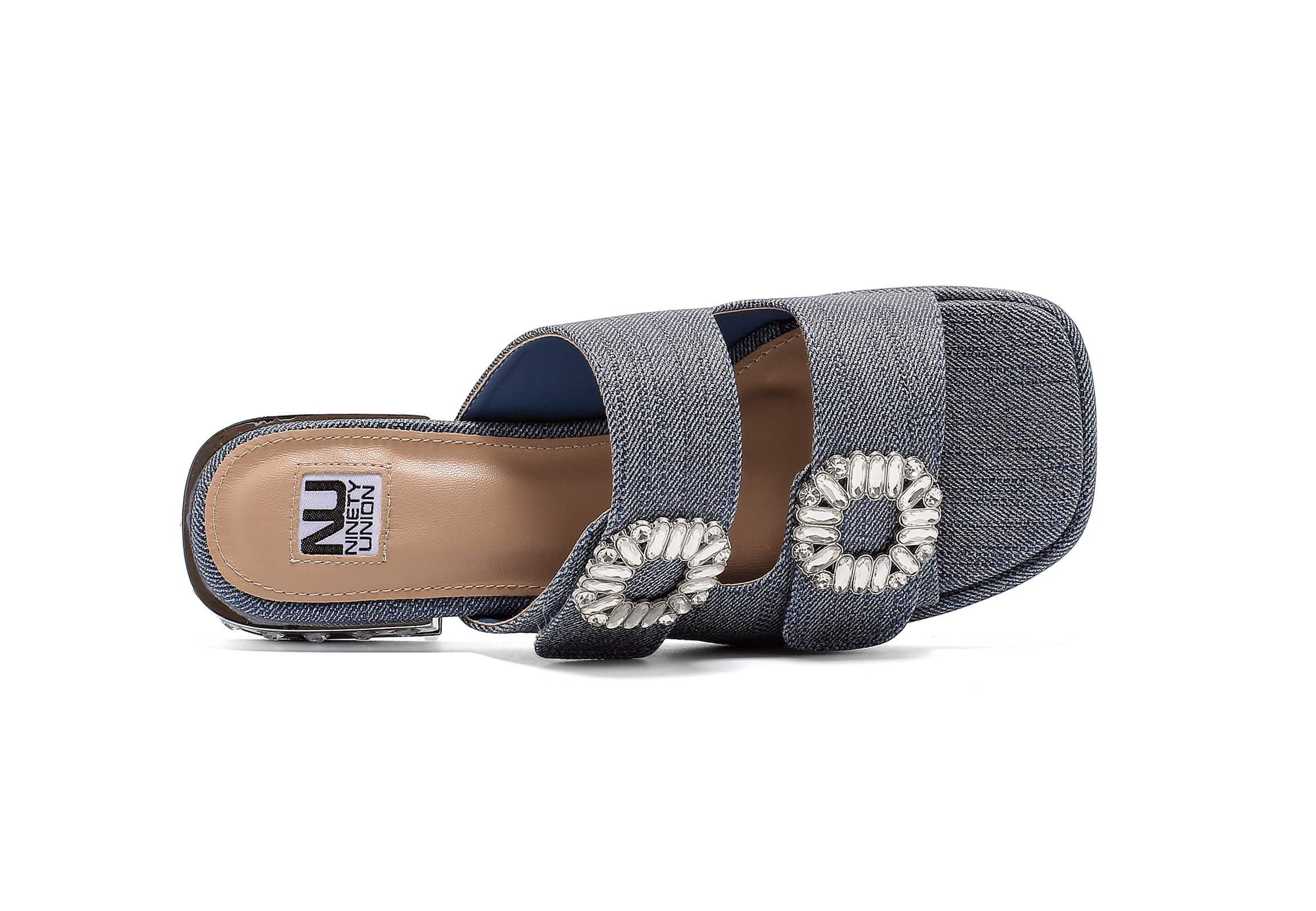 Resort, Double Jewel Buckle Sandal