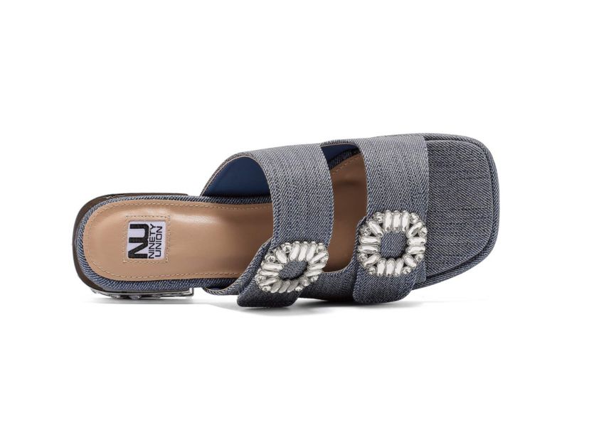Resort, Double Jewel Buckle Sandal