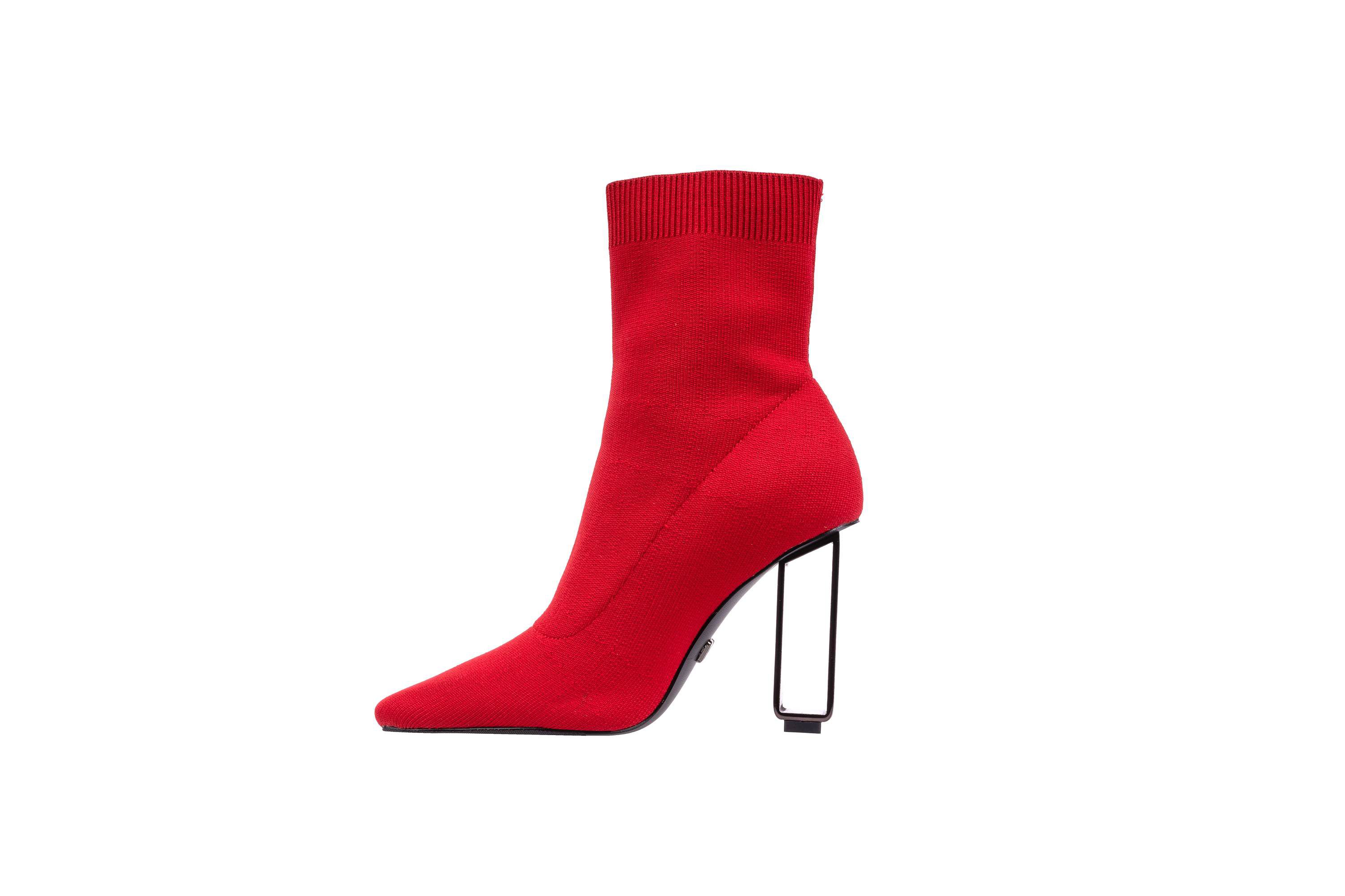 Palace, Cylinder Metal Heel Flyknit Bootie