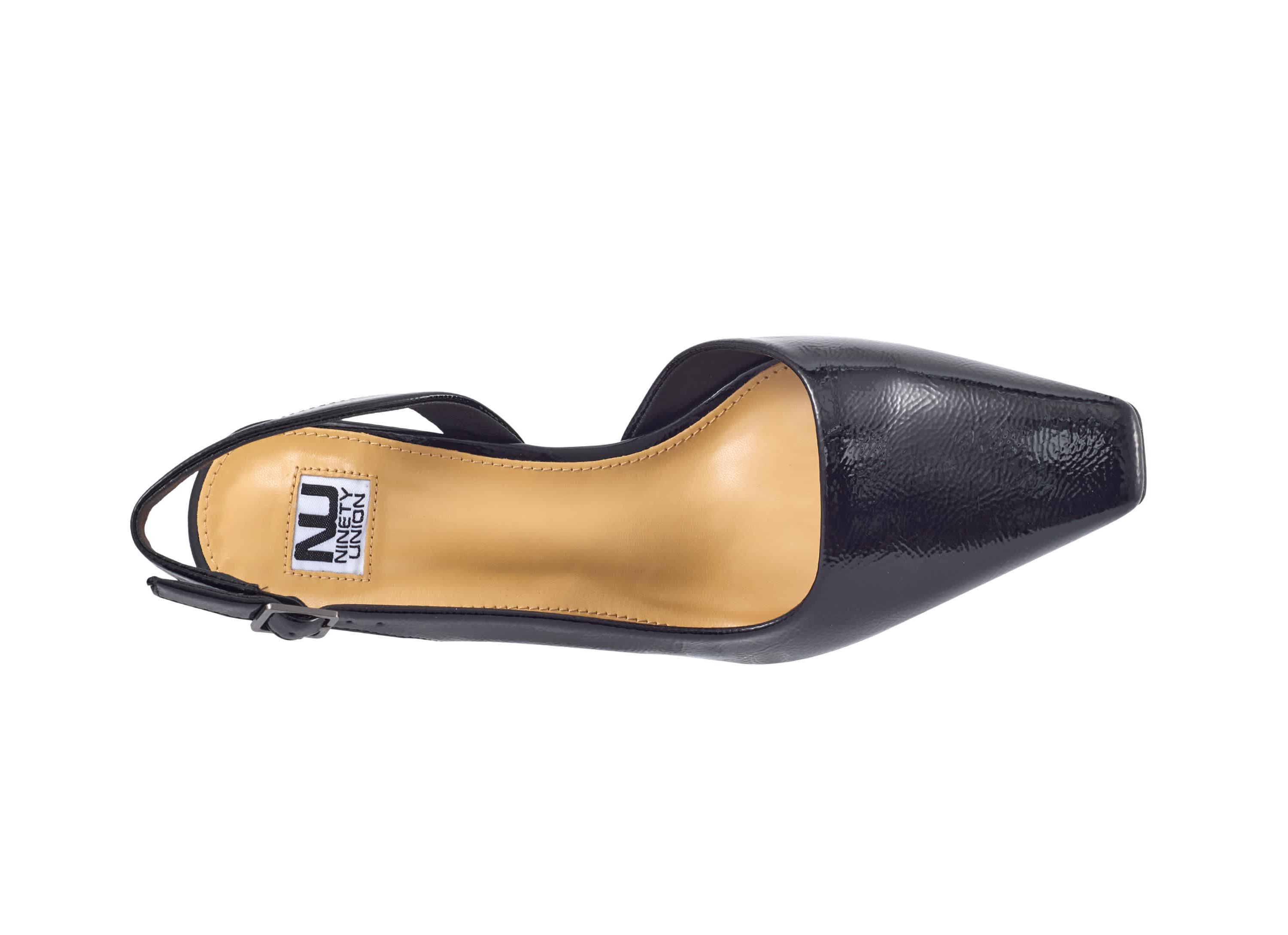 Rain, Metallic Heel Slingback