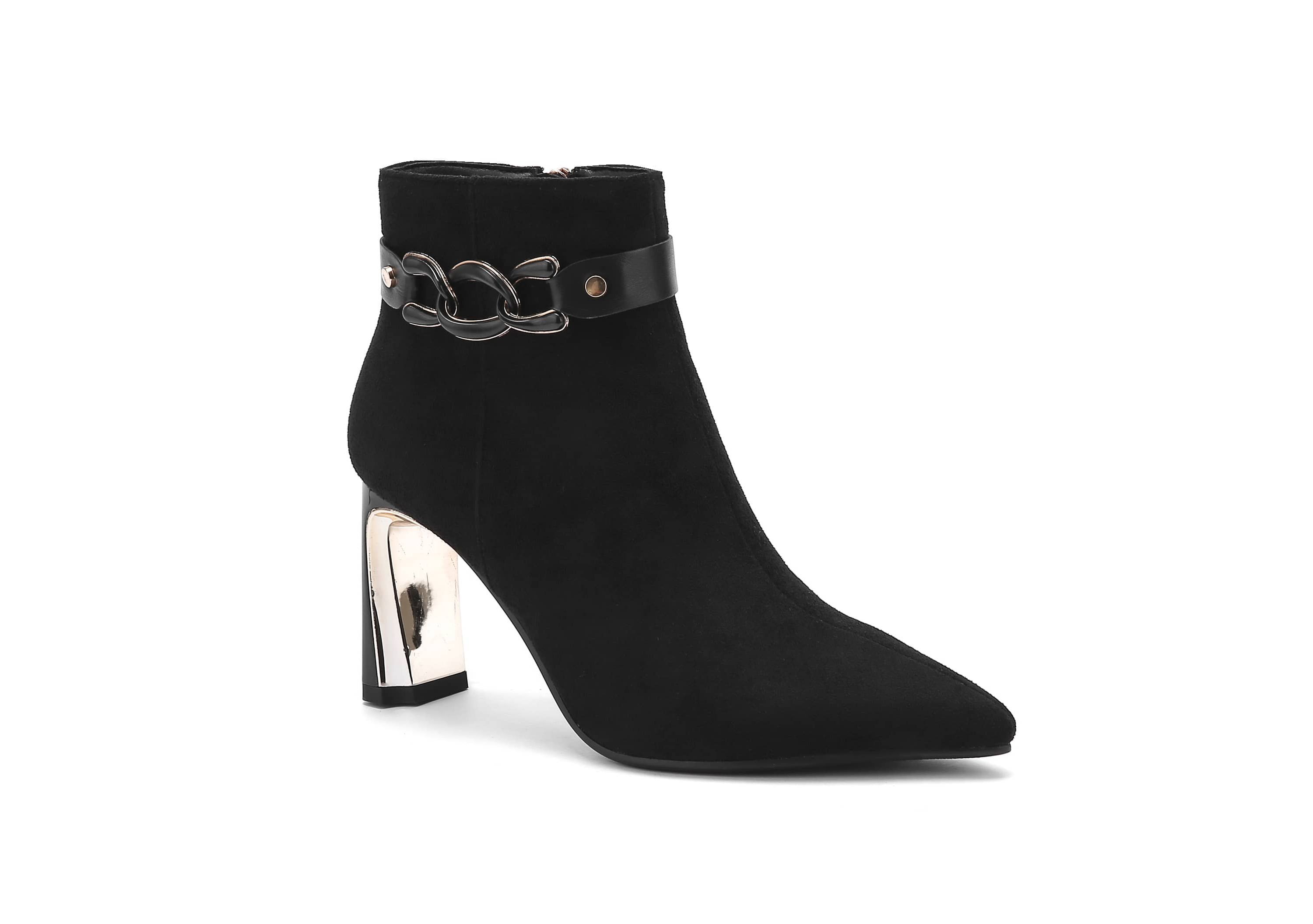 Runway, Metal Heel Bootie