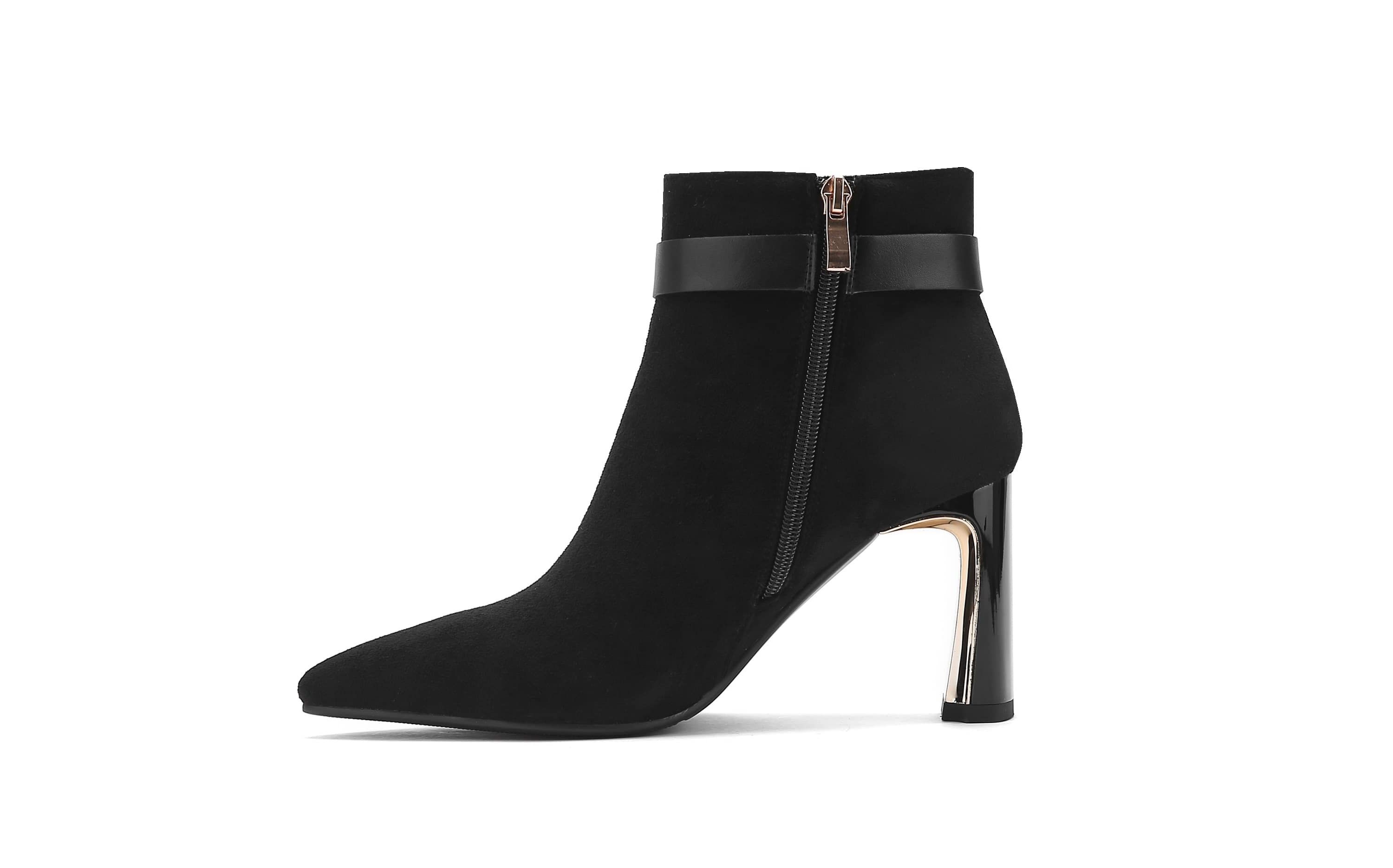 Runway, Metal Heel Bootie