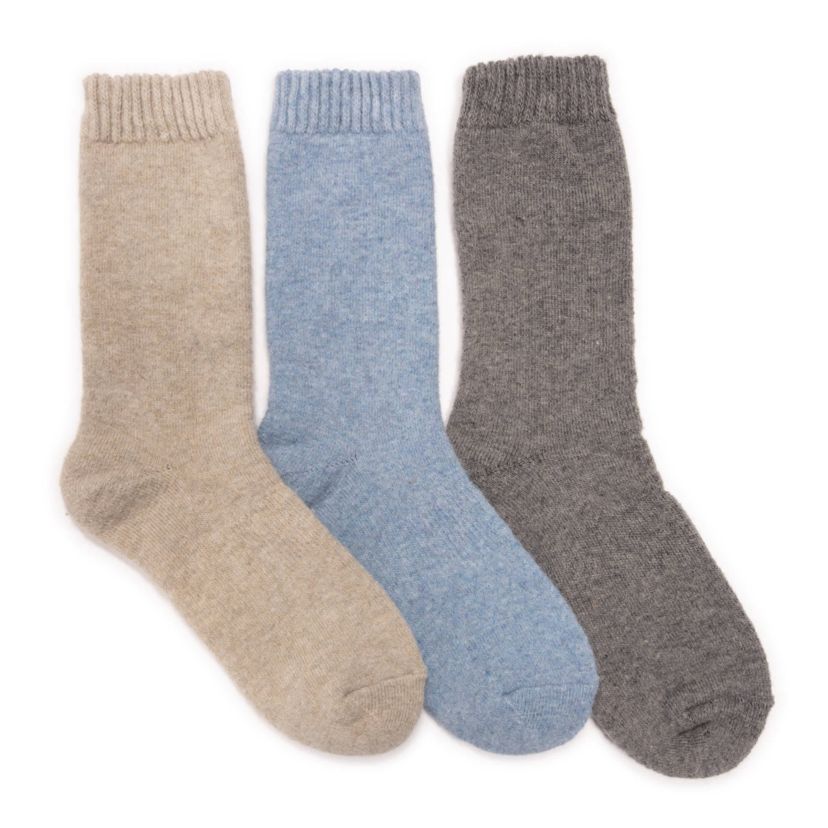 6" Wool Socks 2 Pair Packs