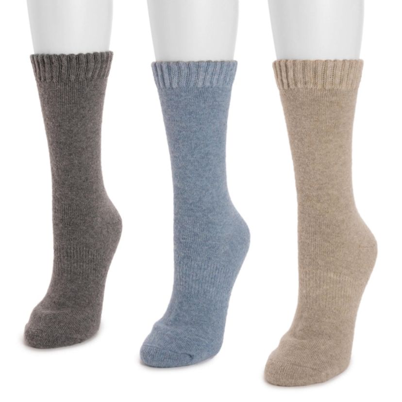 6" Wool Socks 2 Pair Packs