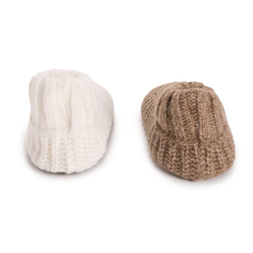 Cuffed Sweater Knit Ballerina - 2 Pair Pack