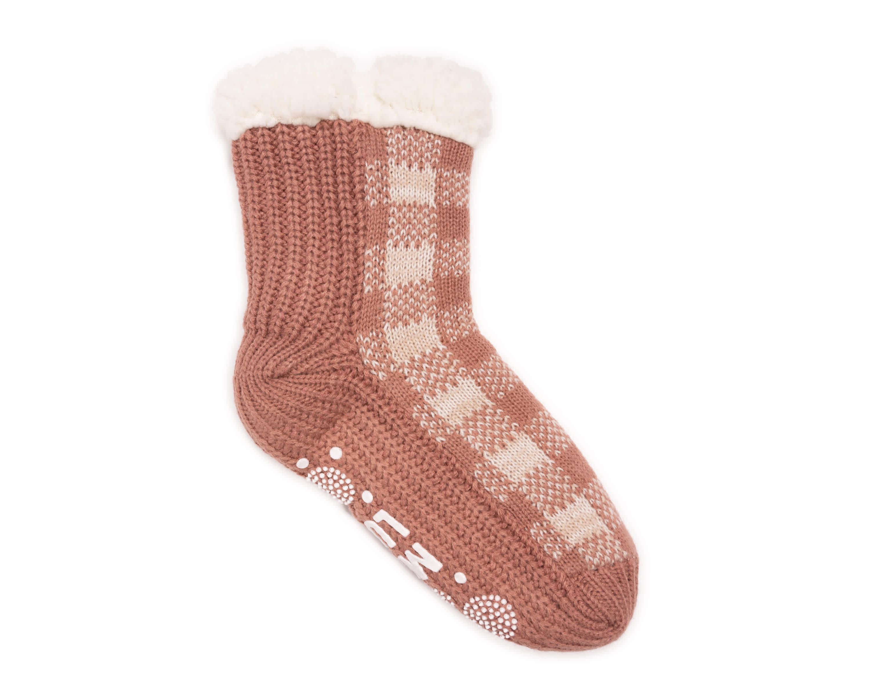 Pieced Cabin Socks