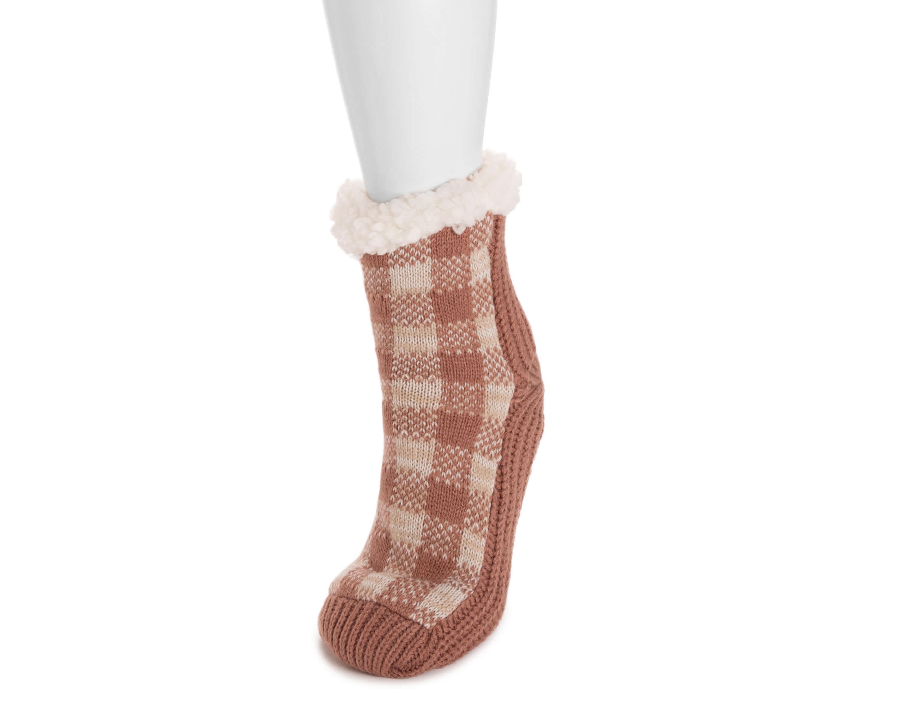 Pieced Cabin Socks