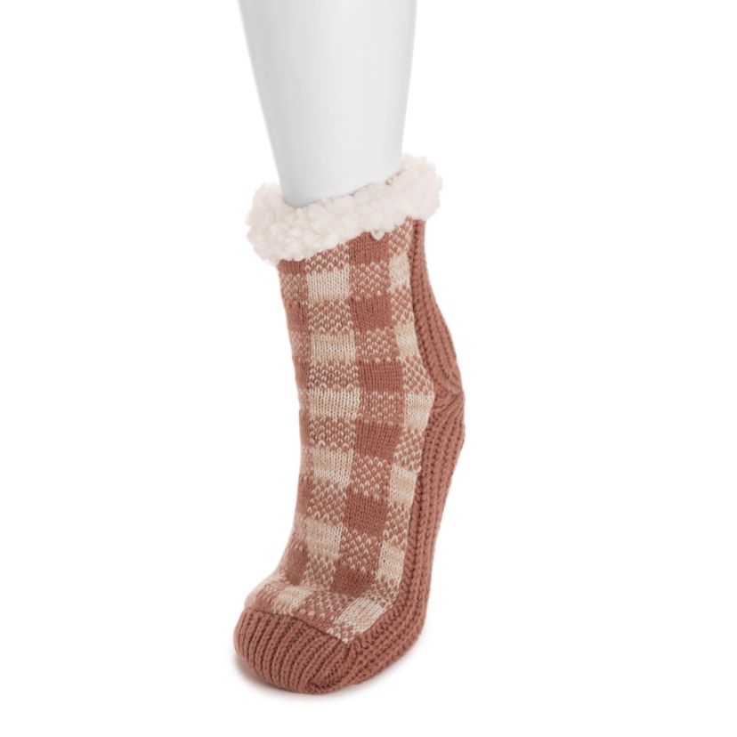 Pieced Cabin Socks