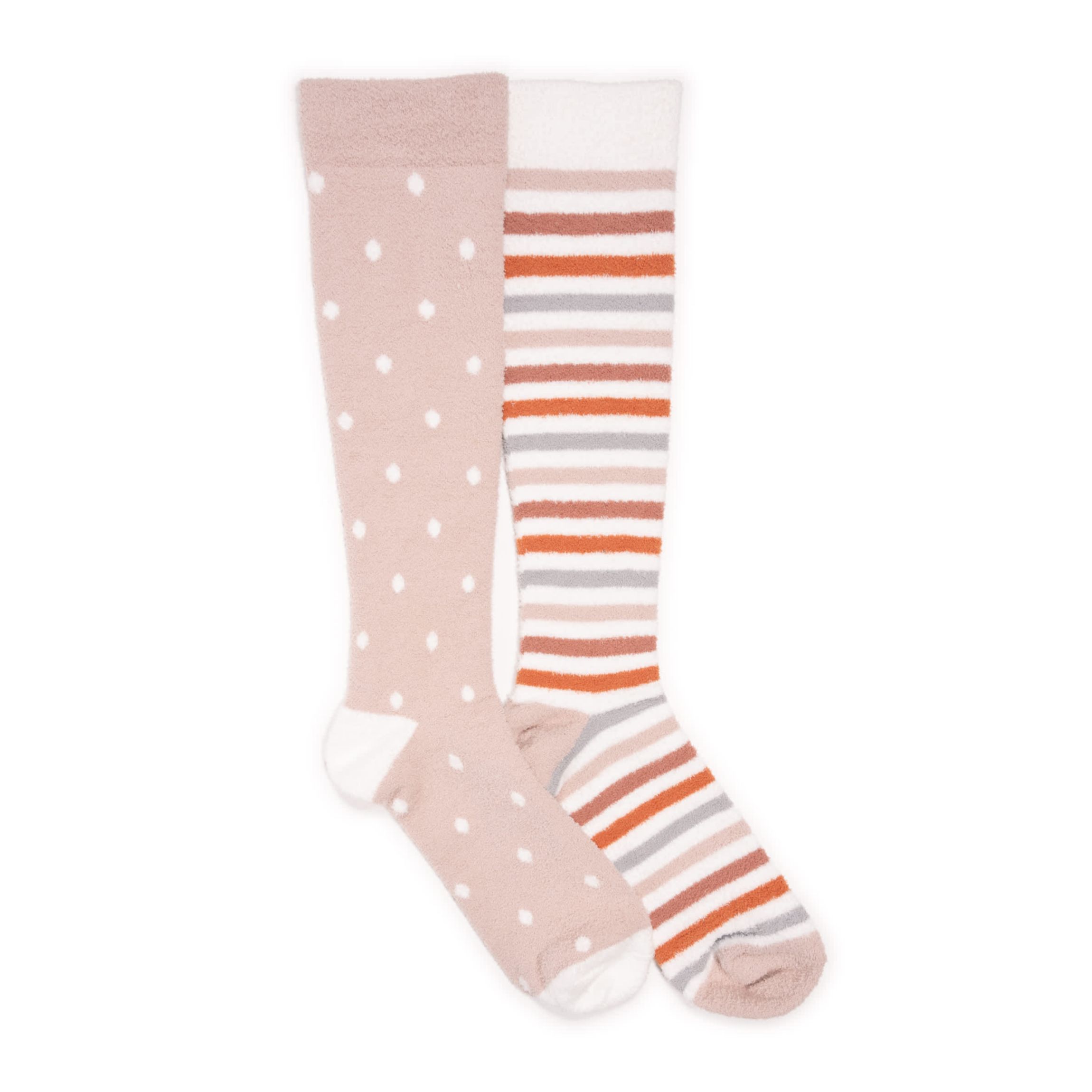 2 Pack Tall Compression Cozy Sock