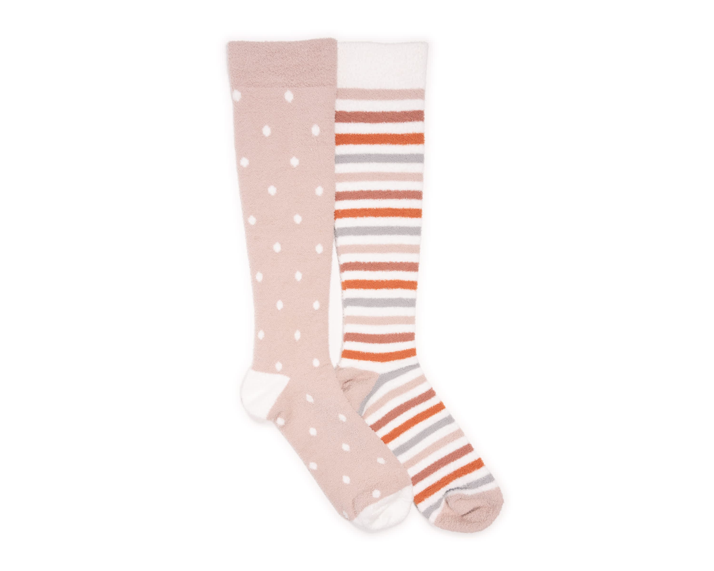 2 Pack Tall Compression Cozy Sock