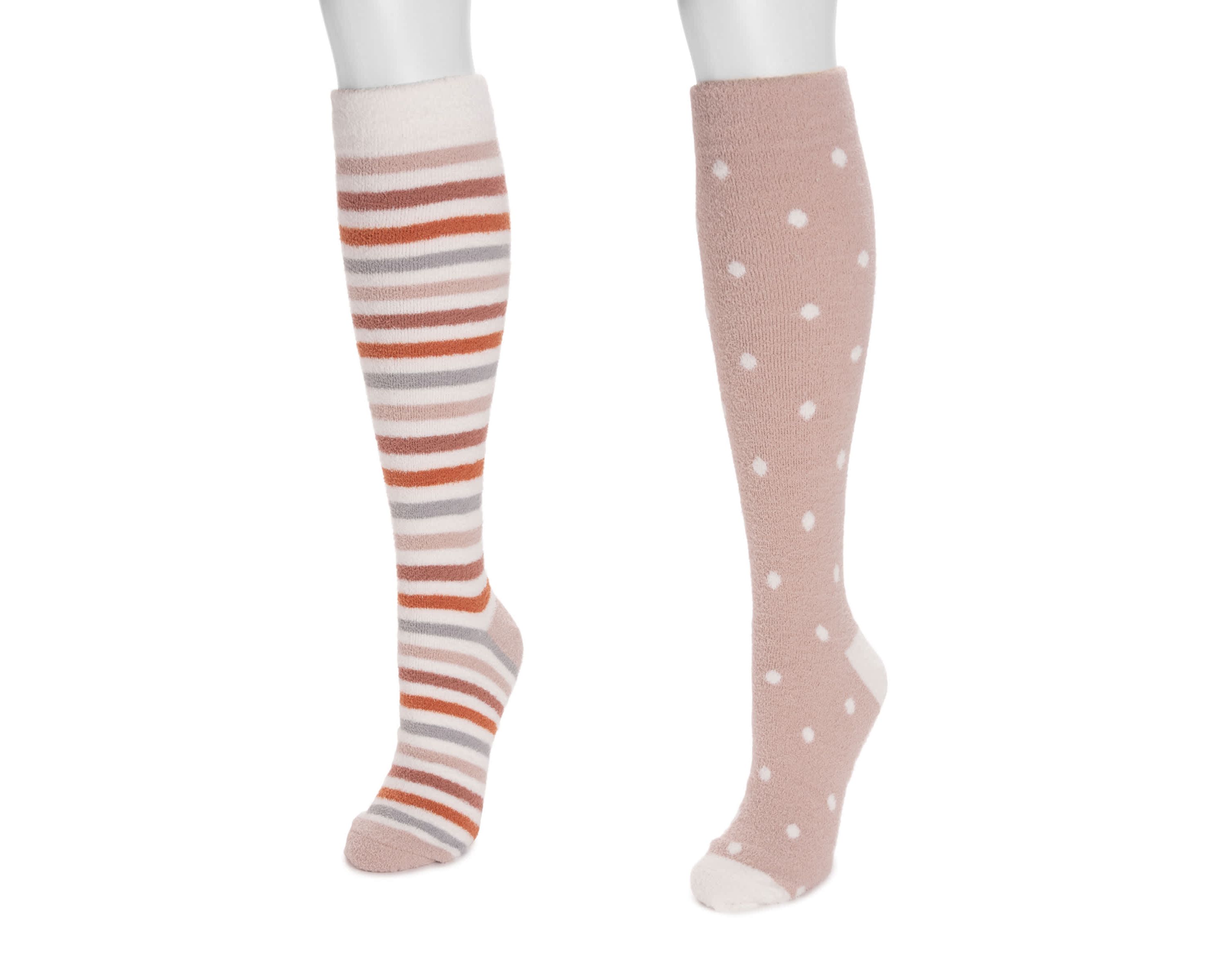 2 Pack Tall Compression Cozy Sock