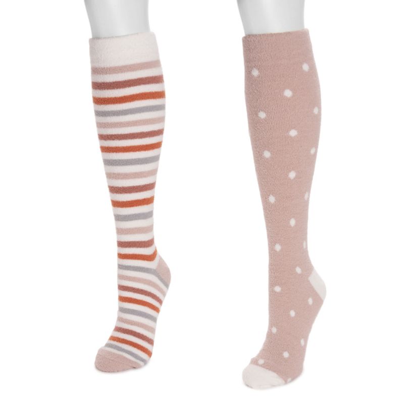 2 Pack Tall Compression Cozy Sock