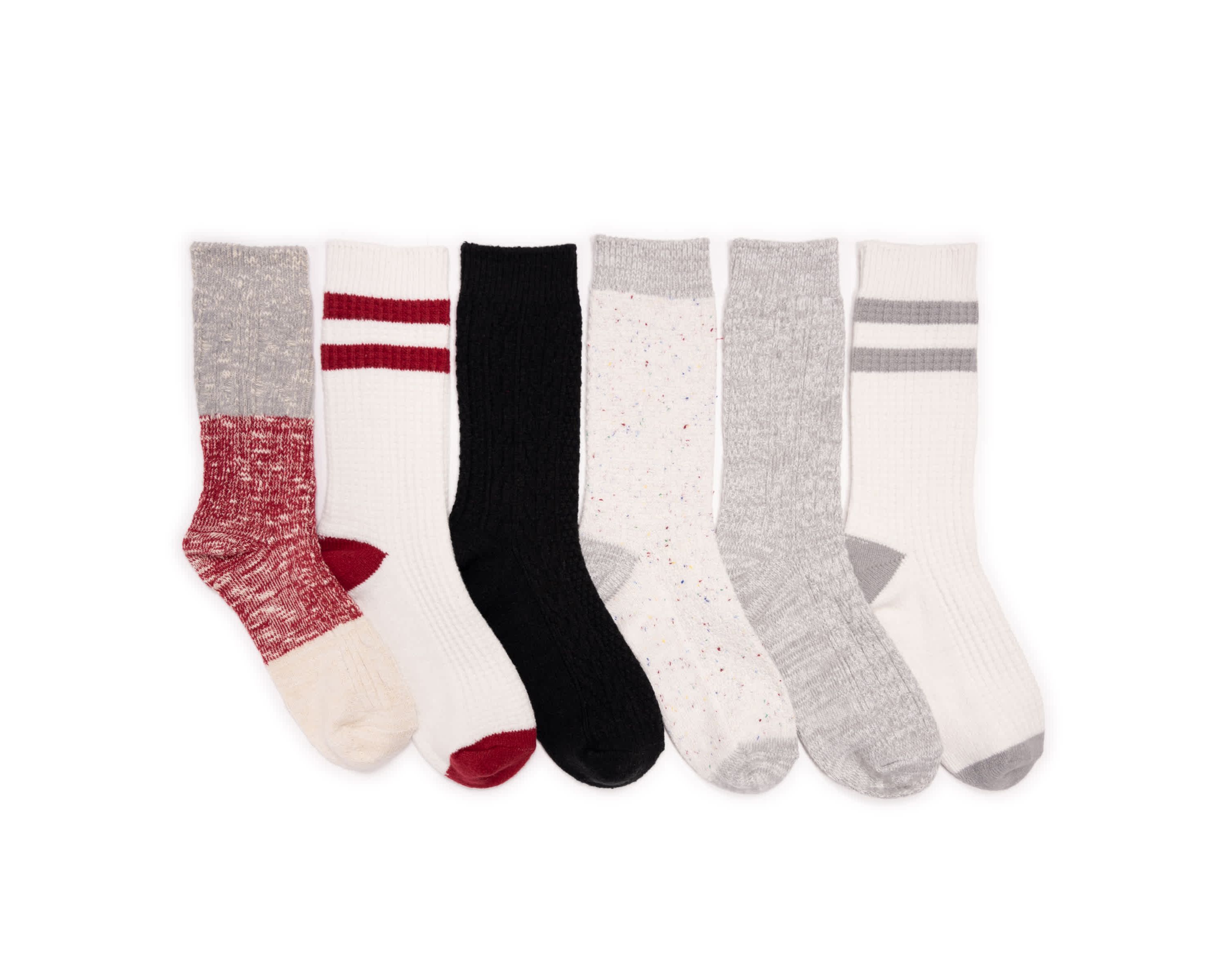 Microfiber Boot Socks 6 Pack
