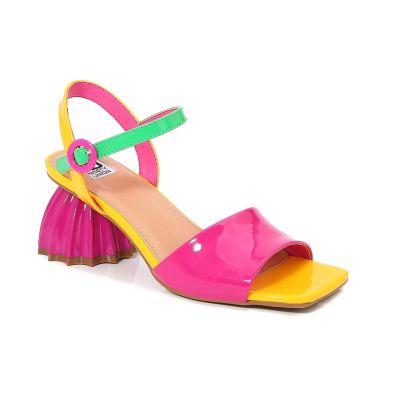 Ninety Union Women's Seashell Seashell Heel Sandal, 7M