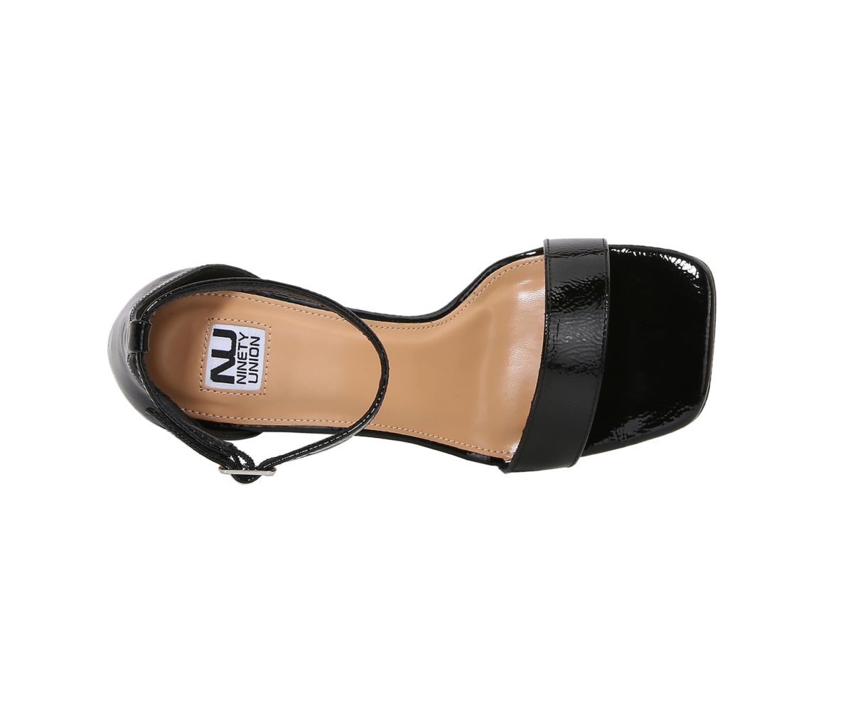 Sky, Metallic Wedge Sandal