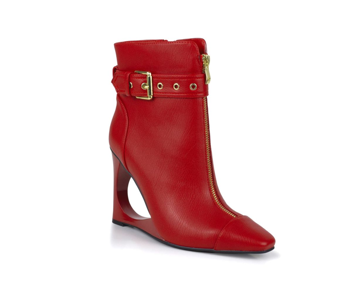 Skylight, Architectural Wedge Heel Bootie