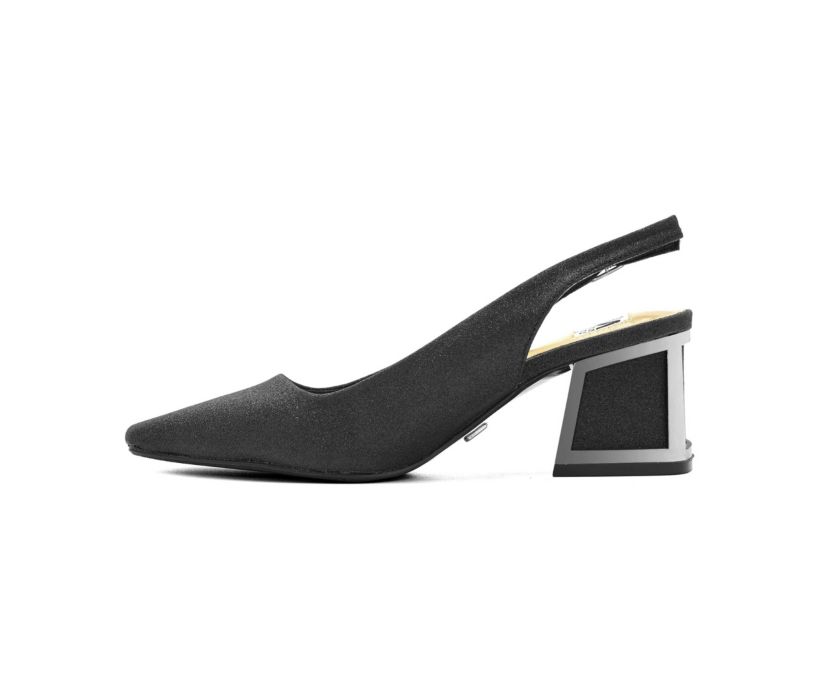 Boca, Metal Heel Slingback