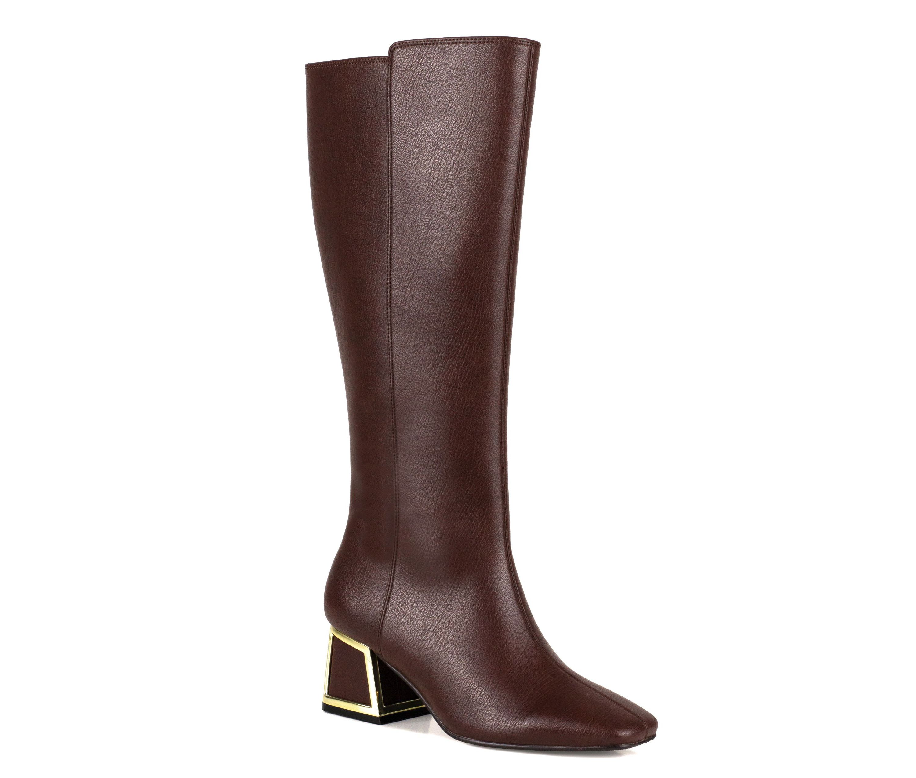 Bridge, Metal Heel Tall Boot