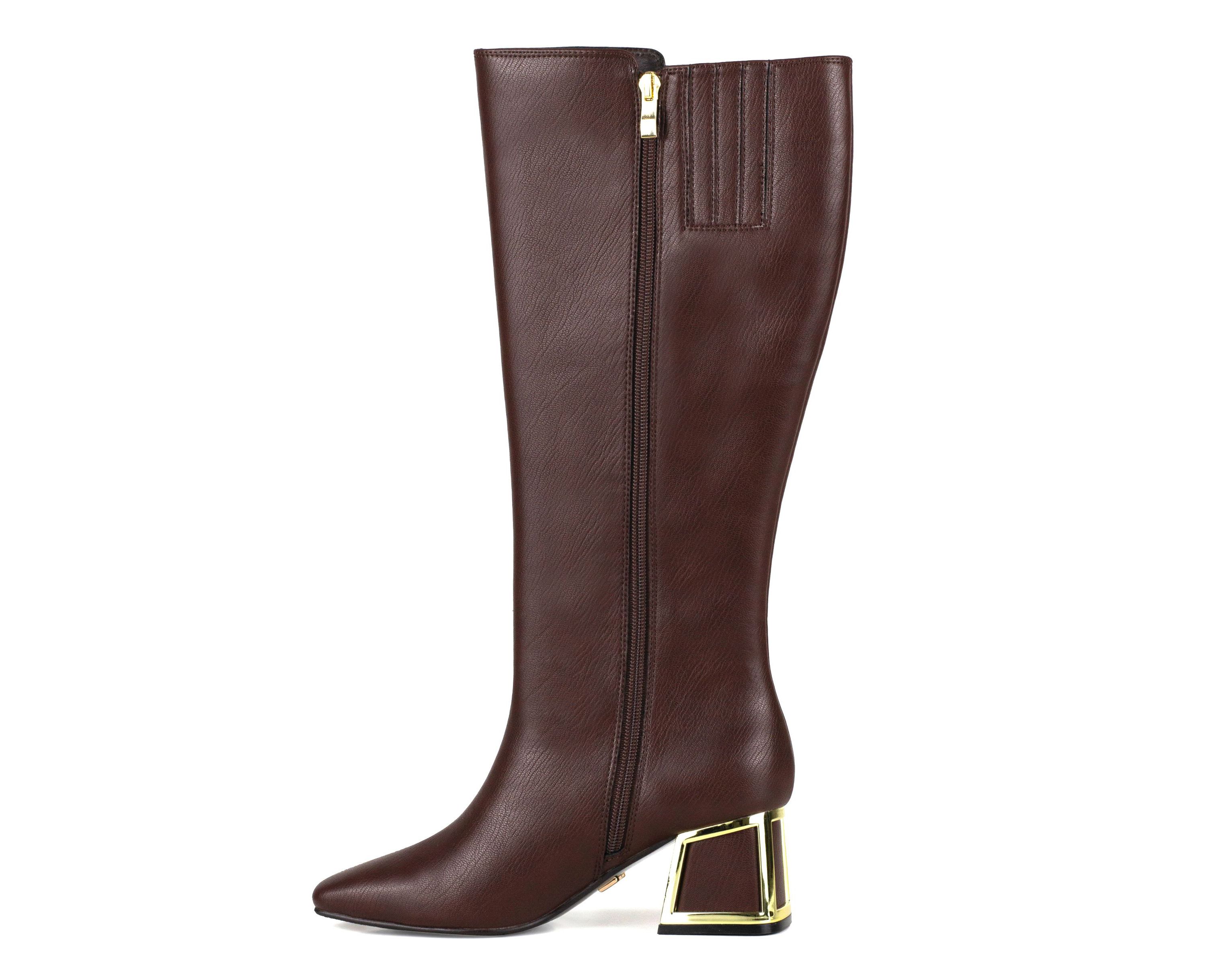 Bridge, Metal Heel Tall Boot